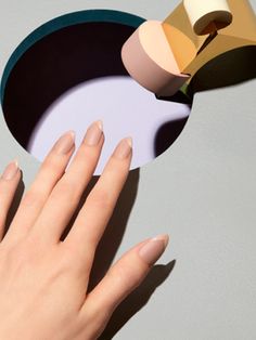 How to create stunning dual texture nail tips Set Design Studio, Nude Manicure, Light Science, Muted Colours, Colour Theory, Design Installation, Modern Shapes, Production Design, Nail Studio