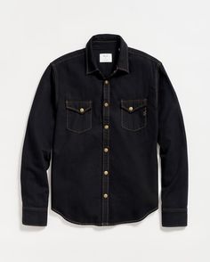 SHOALS DENIM SHIRT - Billy Reid, Mens Clothing Store, Denim Hat, Cotton Chinos, Mens Button Up, The Rack, Best Wear, Engineered Garments, Get Better