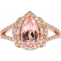 Step into a world of exquisite elegance with this 14K Rose Gold Morganite Split Band Ring. Delicately crafted, this ring features a mesmerizing morganite stone, boasting a total carat weight of 1.50. Encircling the captivating center stone are shimmering diamonds, totaling 0.50 carats, adding a touch of sparkle and sophistication to the piece. Set in warm and luxurious 14K rose gold, the split band design enhances the allure of this ring, making it a stunning choice for any occasion. Whether as a symbol of love or a glamorous accessory, this ring exudes timeless beauty and charm.Details: Exquisite Estate Jewelry: Handpicked from history, this pre-owned piece is a treasure of extraordinary rarity and charm. This unique, one-of-a-kind find encapsulates the luxury and timeless elegance that o Formal Rose Gold Morganite Diamond Ring, Fine Jewelry Morganite Diamond Ring In Rose Gold, Rose Gold Diamond Ring With Morganite Center Stone, Rose Gold Morganite Diamond Ring With Center Stone, Fine Jewelry Rose Gold Morganite Diamond Ring, Rose Gold Topaz Ring With Morganite And Accent Stones, Exquisite Rose Gold Morganite Ring, Exquisite Morganite Rose Gold Rings, Morganite Diamond Ring With Brilliant Cut