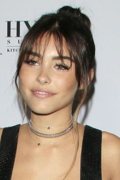 Punk Hair, Fringe Hairstyles, Long Hair With Bangs, Short Hair With Bangs, Madison Beer, Grunge Hair, Hair Updos, Hairstyles With Bangs, Hair Highlights