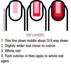 Apex Method Dip Nails, Dip Powder Nails Step By Step, Diy Dip Powder Nails At Home Designs, Dip Powder Nails How To, How To Dip Nails At Home, How To Dip Nails, Dip Powder Tutorial, Dip Powder Designs, Power Dip Nails Ideas