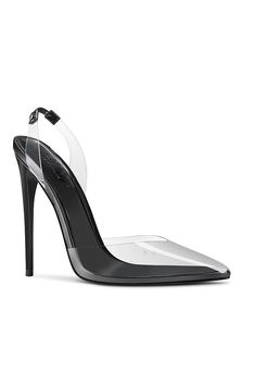 Luxury Evening Heels With Transparent Straps, Evening Heels With Transparent Straps And Open Heel, Evening Heels With Transparent Straps, Elegant Black Heels With Transparent Straps, Modern Clear Pointed Toe Heels, Luxury Heels With Clear Strap For Formal Occasions, Clear Pointed Toe Heels For Formal Occasions, Black Heels With Clear Strap For Evening, Formal Clear Pointed Toe Heels