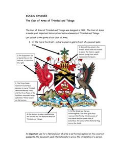 an image of the coat of arms and insignias in english or spanish text on a white background