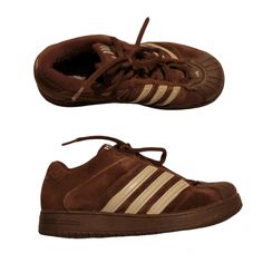 Adidas Hard Shell Super Star Brown Suede Sneakers Hidden Laces Size 2.5 Color: Brown New Without Tags. They Do Not Come In Original Box. Adidas 3 Stripes Have Some Discoloring And Cracking Due To Storage. Hard Shell Toe Semi Hidden Laces, Chunky Comfort Sneakers, Non Marking Soles. Hard To Find See Pictures For Details. If You Have Any Questions Please Send Me A Message Like The Item, But Not The Price? Send Me An Offer And Let's Negotiate. Same Day Shipping When Possible Via Priority Mail Smoke Brown Suede Sneakers, Adidas 3 Stripes, Super Star, Comfortable Sneakers, Suede Sneakers, It's Hard, Brown Suede, Priority Mail, Kids Shoes