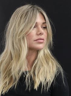 Curtain Bangs Overnight, Anh Co Tran, Layered Hairstyles, Bangs With Medium Hair, Haircut Styles, Blonde Hair Inspiration, Long Hair With Bangs