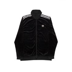 Cozy track top from the S/S2019 Adidas Originals collection in black Track Suit, Picture Sizes