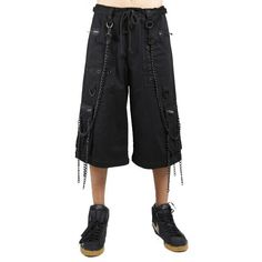 Tripp Shorts, Trip Pants, Metalhead Fashion, Punk Shorts, Tripp Pants, Rave Pants, Punk Men, Outfit Pieces, Indie Clothes