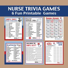 nurse trivia games for kids to play in the hospital and get ready to use