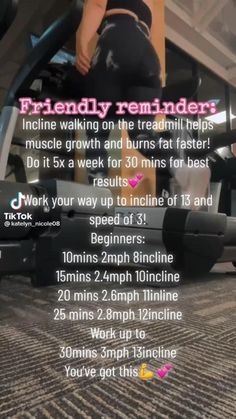 health reminder / tik tok Fitness Reminder, 12 3 30, Treadmill Workout Beginner, Treadmill Workout Fat Burning, Workout Gym Routine, Funny Situations, Fitness Plans, Workout Routines For Beginners, Workout Plan For Beginners