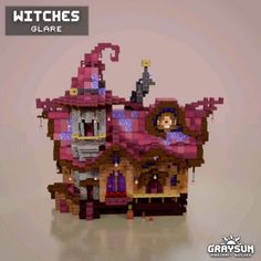 Minecraft Witchcore, Minecraft Witchy Builds, Potion Room Minecraft, Witchy Minecraft, Witchy Minecraft Builds, Minecraft Potion Shop, Big Minecraft Builds, Witch Minecraft, Minecraft Witch House