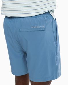 Our shortest and lightest short yet. Built with moisture-control tech and stretch, this lightweight short is engineered to channel your best performance at the gym, running and hiking. Style: 8874 6-inch inseam Model is 6'2 with a 32" waist wearing a size M Exterior 86% Polyester 14% Stretch Interior brief 92% Nylon 8% Spandex Brief features patch pocket for extra storage Moisture-wicking & quick-dry Made for durability and to serve you in any activity Fold over waistband with encased elastic Re Blue Activewear With Built-in Shorts For Outdoor Activities, Blue Athletic Fit Shorts, Blue Athletic Shorts With Comfort Waistband, Functional Blue Sports Shorts, Functional Sports Shorts In Blue, Functional Blue Athletic Shorts With Built-in Shorts, Functional Solid Color Athletic Shorts For Outdoor Activities, Functional Blue Shorts, Functional Solid Athletic Shorts For Outdoor Activities