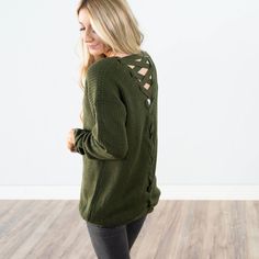 Ryleigh Olive Top Olive Top, Sweater Fabric, Knit Sweater