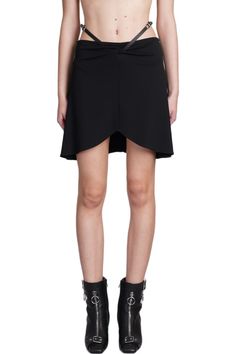 Blumarine Skirt In Black Polyamide | italist Blumarine Skirt, Shop Skirt, Skirt, Clothes, Black