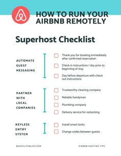 Top 5 things to know on how to run an Airbnb remotely + a FREE CHECKLIST Airbnb Entertainment Ideas, Airbnb Condo Design, How To Own An Airbnb, Unique Airbnb Decor Ideas, How To Start An Airbnb, Starting An Airbnb, Beach House Airbnb Ideas, Starting An Airbnb Business, Airbnb Must Haves List