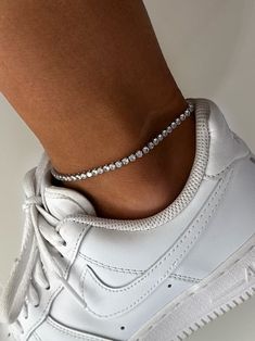 ⊙ White Gold ✠ Stainless Steel ⋓ 5A Cubic Zirconia Stones ⧥ PVD Vacuum Plated ⟡ Flawless Shine » 8.2 inch chain + 2 inch extension In stock! Order today and receive your item in 2-3 business days. Tennis Anklet, Beautiful Beach Pictures, Chain Anklet, Beautiful Beaches, Beach Pictures, Anklets, Aesthetic Wallpapers, Cubic Zirconia, Tennis