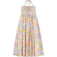 Embrace the beauty of blooming flowers with our Amalia Maxi Dress. This elegant maxi dress features a delightful floral fabrication that captures the essence of a sunny garden. The open back detailing adds a touch of sophistication, making it perfect for special occasions or simply strolling in style. | Marlo Kids | Amalia Maxi Dress, Floral (Florals, Size 2-3Y) | Maisonette collects the best children’s products from around the world (unlike Zulily, Etsy, The Tot, Farfetch Kids, Childrensalon, C Multicolor Floral Summer Dress For Garden Party, Multicolor Sundress For Garden Party, Multicolor Smocked Bodice Dress For Garden Party, Multicolor Floral Dress With Smocked Bodice For Garden Party, Multicolor Floral Dress For Garden Party, Multicolor Floral Patchwork Dress For Garden Party, Spring Floral Dress With Smocked Bodice For Garden Party, Multicolor Floral Dress With Smocked Bodice For Summer, Floral Dress With Smocked Bodice For Spring Garden Party