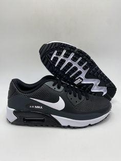 Nike Air Max 90 G Black White Anthracite Shoes (CU9978 002)  Men's Size 12.5 Item is 100% Authentic Guaranteed Condition of Box:   Original Box  Condition of Item:  Brand New and Never Worn Listing Images Colors might have a slight variation due to lighting. Please review listing images before purchasing. Our Customer Service We strive to describe our inventory to the best of our knowledge. Questions or concerns before purchasing are welcomed and will be answered as fast as possible. If by any circumstance a mistake is made, please contact us first before leaving feedback.Shipping All items are shipped in a box.International Shipping:  We do ship to international addresses using eBay's Global Shipping Program. Buyers are responsible for any international customs, taxes and duties that may Nike Air Max Lace-up Dynamic Style, Nike Carbon Color Sneakers For Sports, Black Nike Air Max For Jogging, Nike Air Max Sports Shoes Fade-resistant, Nike Air Max For Sports With Fade-resistant Feature, Nike Air Max Fade-resistant Sports Shoes, Gray Nike Air Max With Air Cushioning, Carbon Color Outdoor Sneakers With Air Max Cushioning, Outdoor Carbon Sneakers With Air Max Cushioning