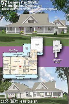 the floor plan for this house is very large and has two levels to each level