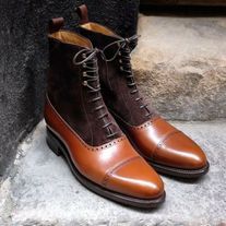 LeatherWear2016 on Storenvy Office Boots, Tan Leather Ankle Boots, Dress Leather Boots, Male Shoes, Western Boots For Men, Mens Dress Boots, Botas Chelsea, Custom Design Shoes, Ankle Boots Men