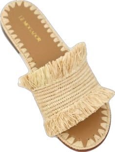 Straw Espadrilles With Woven Sole For Summer Outings, Natural Straw Espadrilles For Summer Outings, Natural Straw Sandals With Removable Insole, Natural Color Espadrilles With Woven Sole For Vacation, Beige Espadrilles With Woven Sole For Summer Outings, Natural Sandals With Textured Straw Sole, Natural Espadrilles For Vacation, Chic Beige Straw Mules, Beige Straw Espadrilles For Vacation