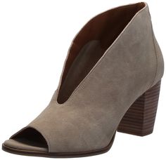 PRICES MAY VARY. Rubber sole Stacked Heel Heel Height: 3.0 inches Boot Pulls, Lucky Brand Shoes, Evening Shoes, Brand Shoes, Formal Shoes, Suede Booties, Pharmacy Gifts, Stacked Heel, I Missed