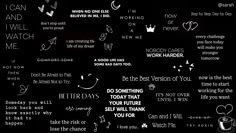 Fun black aesthetic wallpaper Study Motivation Quotes Laptop Wallpaper, Quote Backgrounds Laptop, Homescreen Wallpaper Laptop, Dr Tattoo, Laptop Wallpaper Quotes, Desktop Wallpaper Quotes, Positive Quotes Wallpaper, Laptop Wallpapers, Laptop Wallpaper Desktop Wallpapers