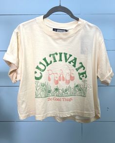 Graphic cropped tee -Cozy knit fabrication-Crew neckline-Straight hemline-fabric content - 100% cotton Off White Tees, Tractor Supply, Cozy Knit, Cropped Tee, 로고 디자인, White Tee, Cozy Knits, Crop Tee, Crew Neckline