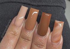 Fye Nails, Brown Acrylic Nails, Acrylic Ideas, Tapered Square Nails, Professional Manicure, Nail Drills, Simple Gel Nails, Simple Acrylic Nails, Dope Nail Designs