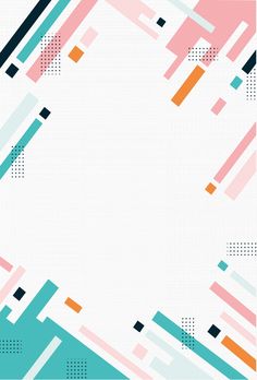 an abstract background with different colored lines and shapes in the shape of rectangles