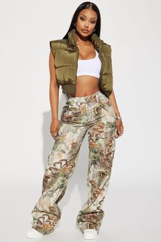 Weekend Trip Camo Stretch Cargo Jean - Taupe/combo Taupe Cargo Pants Outfit, Sneak Attack, Fasion Outfits, 2020 Fashion, Weekend Trip, Cargo Jeans, Black Culture, Camo Print, Grey Fashion