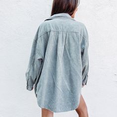 - 100% Cotton - Washed grey color - True to size with an oversized fit - Model is pictured in a size small Grey Color, Fitness Models, Casual Dress, Gray Color, Grey, Color