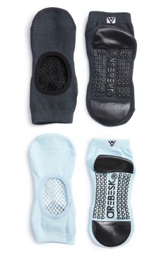 The patented grips on these fashion-forward net-inset socks give superior traction so you can go all out on your workouts and dance moves without slipping. Style Name:Arebesk Phish Net Assorted 2-Pack No-Slip Socks. Style Number: 6227291. Available in stores. Functional Slip-resistant Gym Socks, Comfortable Slip-resistant Socks For Yoga, Comfortable Slip-resistant Yoga Socks, Casual Non-slip Socks For Pilates, Slip-resistant Comfortable Gym Socks, Slip-resistant Training Socks, Sporty Non-slip No-show Socks, Non-slip No-show Sports Socks, Breathable Athleisure Socks For Workout