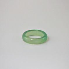 Light Green Jade Band Ring Adjustable Green Jade Rings, Green Jade Round Band Jewelry, Green Jade Spiritual Rings, Spiritual Green Jade Rings, Green Jade Round Band Ring, Jade Rings, Personalized Gift Cards, Jade Ring, White Jade