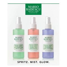 Mix and match your mists to you and your skin’s mood. Mario Badescu Facial Spray, Peel Pads, Mario Badescu Skin Care, Highlights Brown Hair, Facial Spray, Mario Badescu, Face Mist, Dehydrated Skin, Shampoos