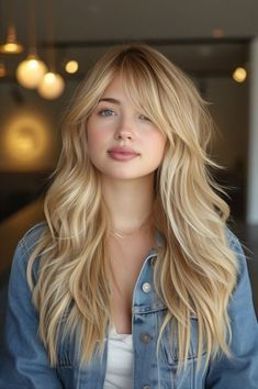 Long Shag Haircut, Long Shag, Haircuts For Long Hair, Haircuts With Bangs