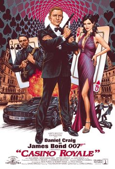 a movie poster for james bond 007