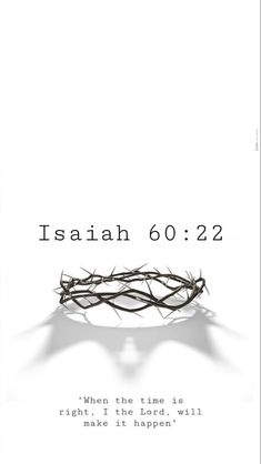 the crown of jesus on top of a white background with text that reads,'i am