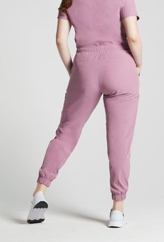 MADE FOR THE WAY YOU MOVE™The way you move matters. That’s why our Susan Petite Multi-Pocket Joggers move with you day and night. With lightweight EcoSoftMD™ fabric, four-way stretch, and plenty of pockets, you have exactly what you need at hand as you bend, lean, reach, kneel, crouch and more. Functional Pink Bottoms With Pockets, Functional Pink Activewear With Pockets, Utility Style Joggers With Functional Pockets For Sports, Utility Activewear With Pockets And Relaxed Fit, Spa Uniform, Green Scrubs, Activewear Sets, Black Sand, Day And Night