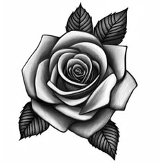 Rose Tattoo On Hand, Tato Realis, Rose Neck Tattoo, Rose Tattoo Stencil, Realistic Rose Tattoo, Rose Flower Tattoos, Rose Hand Tattoo, Rose Drawing Tattoo, Tattoo Coloring Book