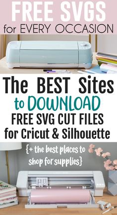 the best sites to free svg cut files for cricut and silhouette machines