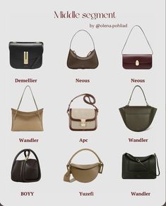 Capsule Bag Collection, Old Money Bags For Women, Elegant Bag Classy, 2024 Bag Trends, Old Money Bags, Ladies Purses Handbags, Capsule Wardrobe Jewelry, Affordable Bags, Minimalist Wardrobe Capsule