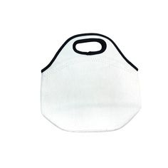 Sublimation Double Sided White Reusable Lunch Bag Functional White Lunch Bag For Everyday, Everyday Large Capacity White Lunch Bag, White Reusable School Bag, Large Capacity White Lunch Bag, Large Capacity White Lunch Bag For Everyday Use, Large Capacity White Lunch Bag For Daily Use, Eco-friendly White Rectangular Lunch Bag, Large Capacity White Rectangular Lunch Bag, White Lunch