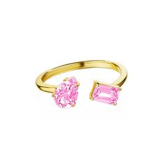 Enhance your look with this pink topaz meeting ring by House of Frosted. Click on this JEWELRY & WATCHES GUIDE to learn about fit, styles, materials and more! Enhance your look with this pink topaz meeting ring by House of Frosted. Click on this JEWELRY & WATCHES GUIDE to learn about fit, styles, materials and more! FEATURES Width: 3 mm Shank style: straight Metal: sterling silver Plating: 14k gold Nickel freeSTONE DETAILS Stone type: pink topaz Total weight: 1 ct. Center stone weight: 1/2 ct. C Fine Jewelry Pink Topaz Promise Ring, Pink Topaz Ring For Promise, Fine Jewelry Style, Pink Open Ring With Prong Setting Jewelry, Pink Open Ring Jewelry With Prong Setting, Pink Topaz Promise Ring In Fine Jewelry Style, Pink Open Ring With Prong Setting, Pink Prong Set Open Ring Jewelry, Pink Topaz Promise Ring With Prong Setting, Pink Crystal Open Ring For Formal Occasions