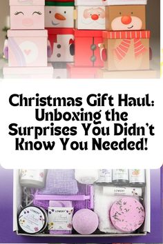 christmas gift haul unboxing the surprises you didn't know you needed