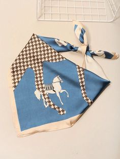 Add some flair to your outfit with our Elegant Classic Horse Pattern Bandana! This stylish head wrap is perfect for any occasion and will elevate your look with its elegant design. Made from high-quality materials, it's comfortable to wear and will surely impress. Order now and stand out in style. Color : Multicolor Style : Casual Pattern Type : Animal Type : Bandana, Hijab Element : Animal Product Technique : Printing Composition : 100% Polyester Material : Fabric Size Length Width one-size 27. Chic Summer Headwrap, Chic Summer Headscarf Headband, Chic Summer Headscarf One Size, Elegant Headscarf For Spring Beach Outings, Chic One-size Summer Headscarf, Summer Party Bandana, Elegant Headband Style Bandana, Elegant One Size Headband Bandana, Elegant Summer Headwrap