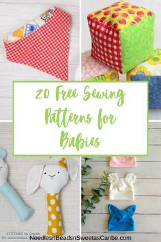 20 free sewing patterns for babies