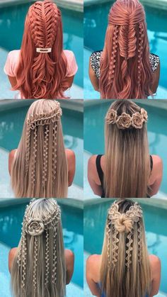 Fancy Braids, Chic Haircut, Pretty Braids, Christmas Hairstyles, Crown Braid, Favorite Hairstyles, Fish Tail Braid, Stylish Hair, The Devil