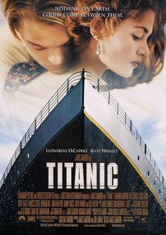 a movie poster for the film titanic