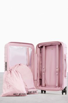 Suitcase Pink, Pink Suitcase, Pink Luggage, Small Luggage, Hard Shell Luggage, Spinning Wheels, Suitcase Bag, Pink Day, Tsa Approved