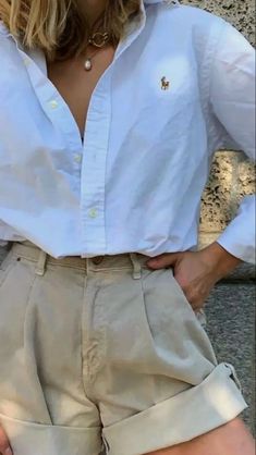 Ralph Lauren Summer, Paris Mode, Ralph Lauren Outfits, Mode Inspiration, Spring Summer Outfits, Outfits Ideas, Street Styles, Outfits Casuales